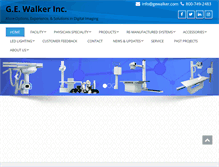 Tablet Screenshot of gewalker.com